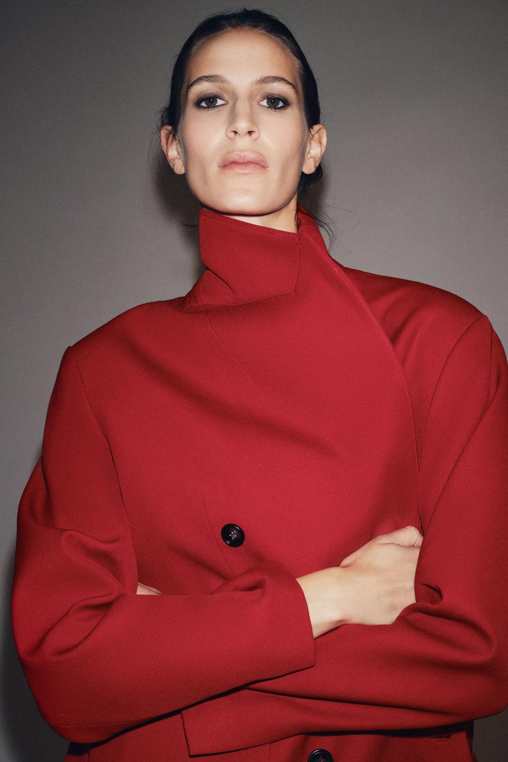 ДВУБОРТНЫЙ БЛЕЙЗЕР ПРЯМОГО КРОЯ — ZW COLLECTION