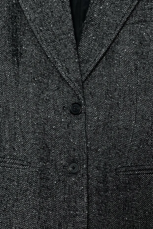 Блейзер из смесовой шерсти с баской — ZW COLLECTION- Заказать в России