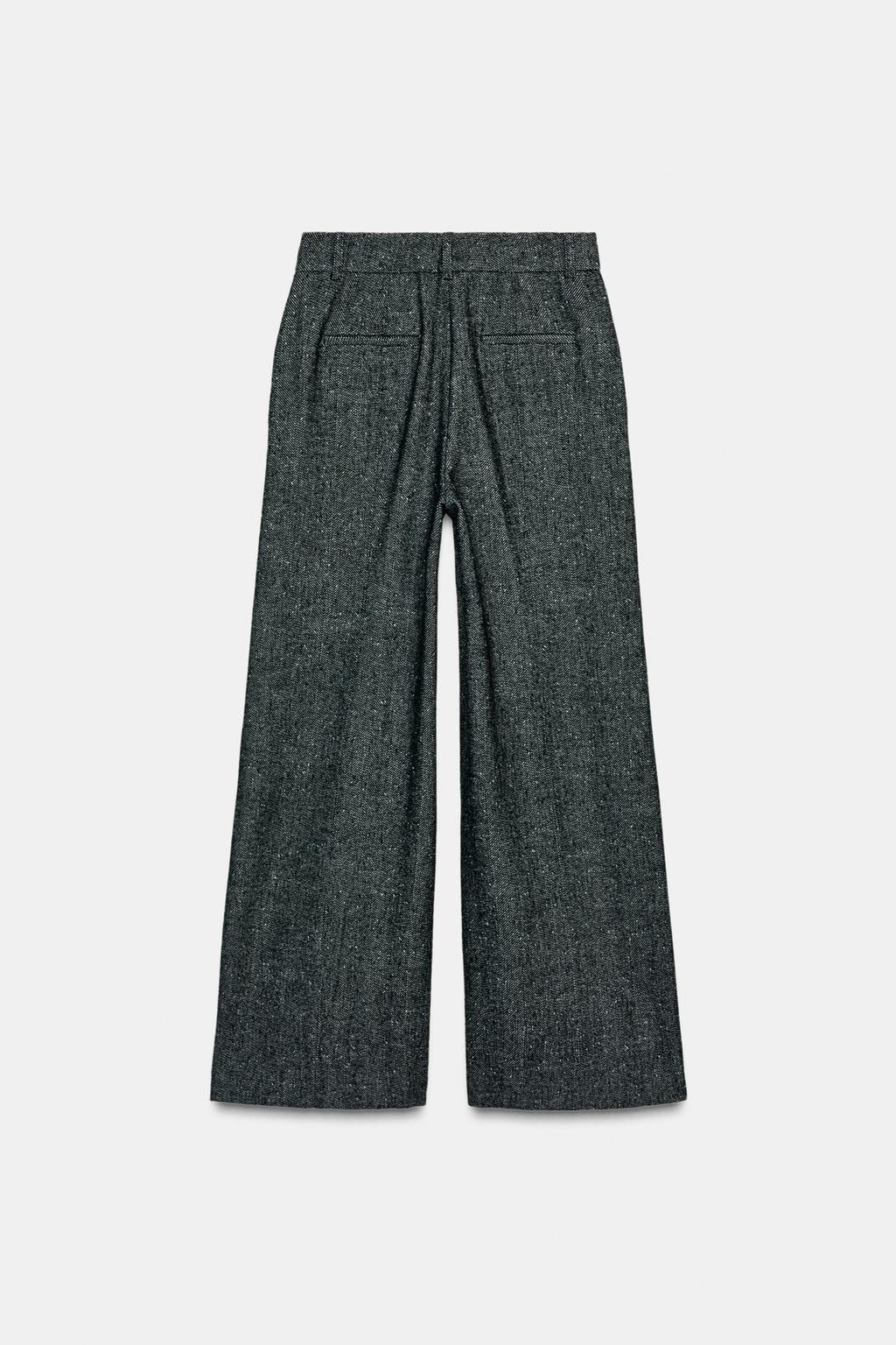 БРЮКИ ИЗ СМЕСОВОЙ ШЕРСТИ — ZW COLLECTION