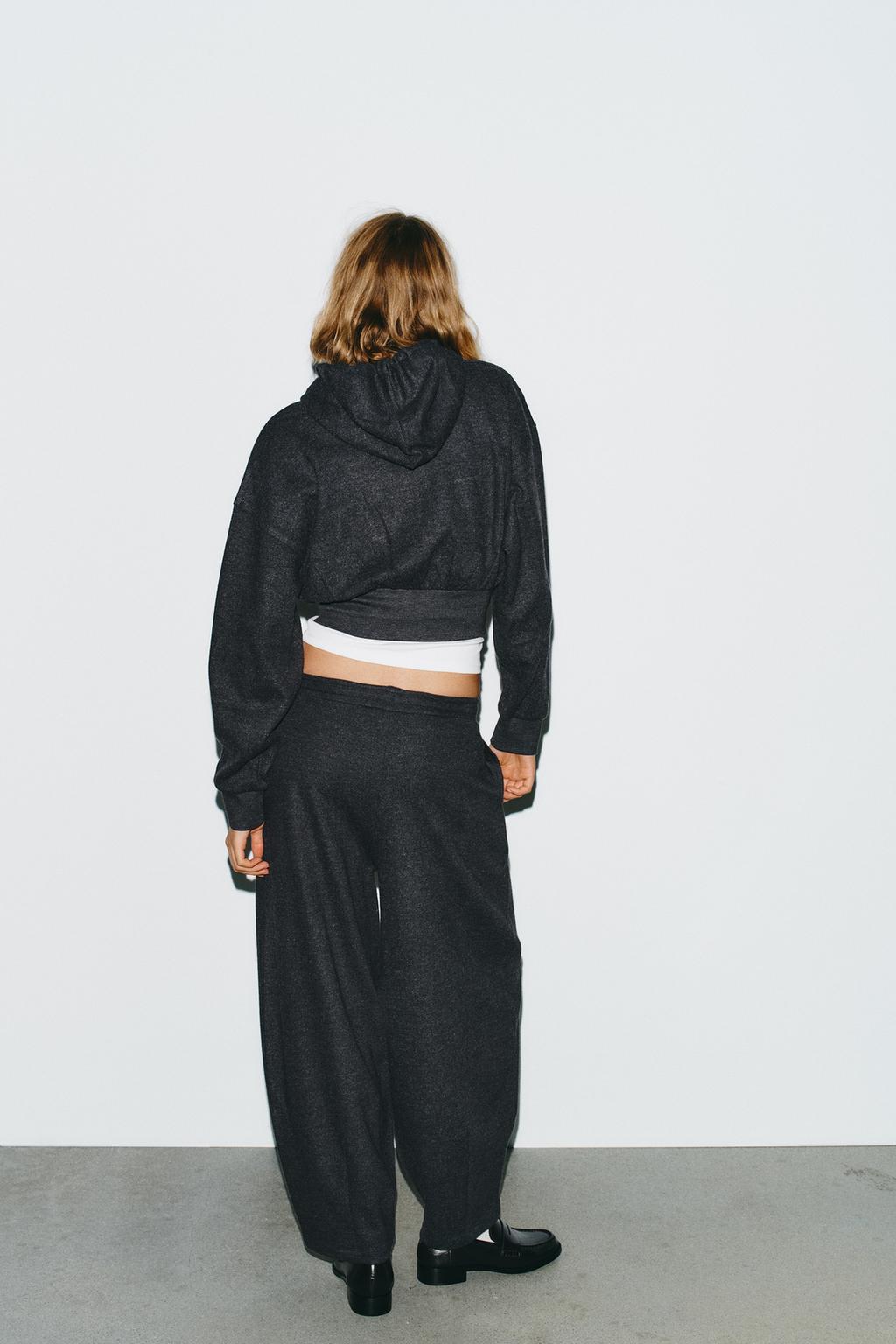 БРЮКИ BALLOON В РУБЧИК