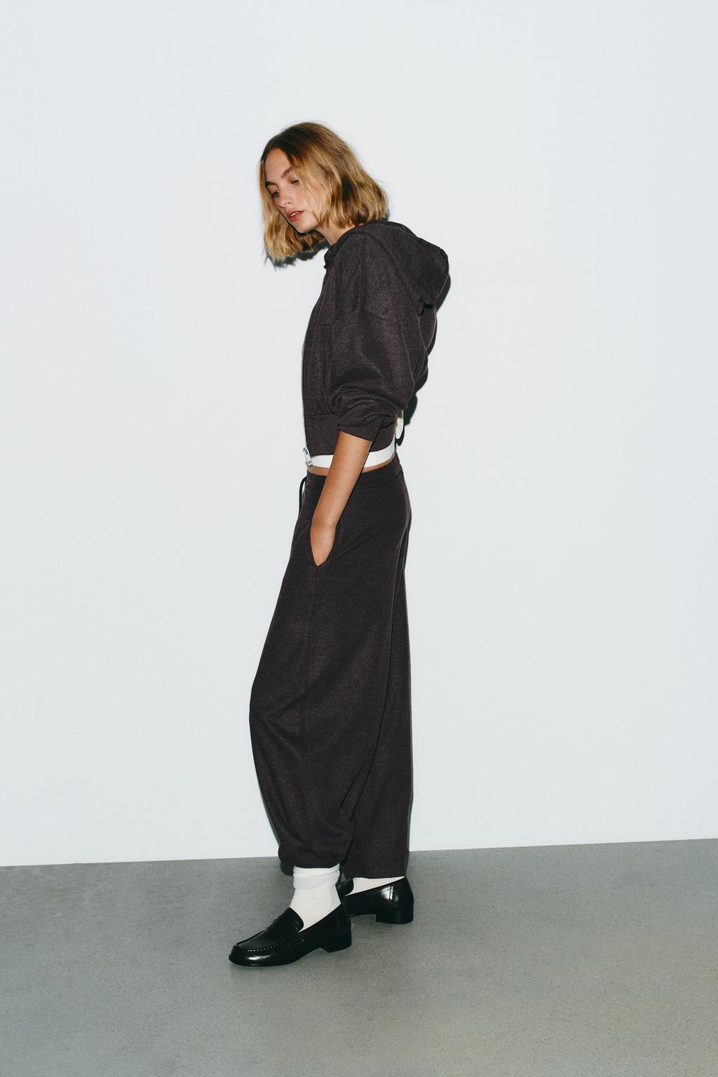 БРЮКИ BALLOON В РУБЧИК