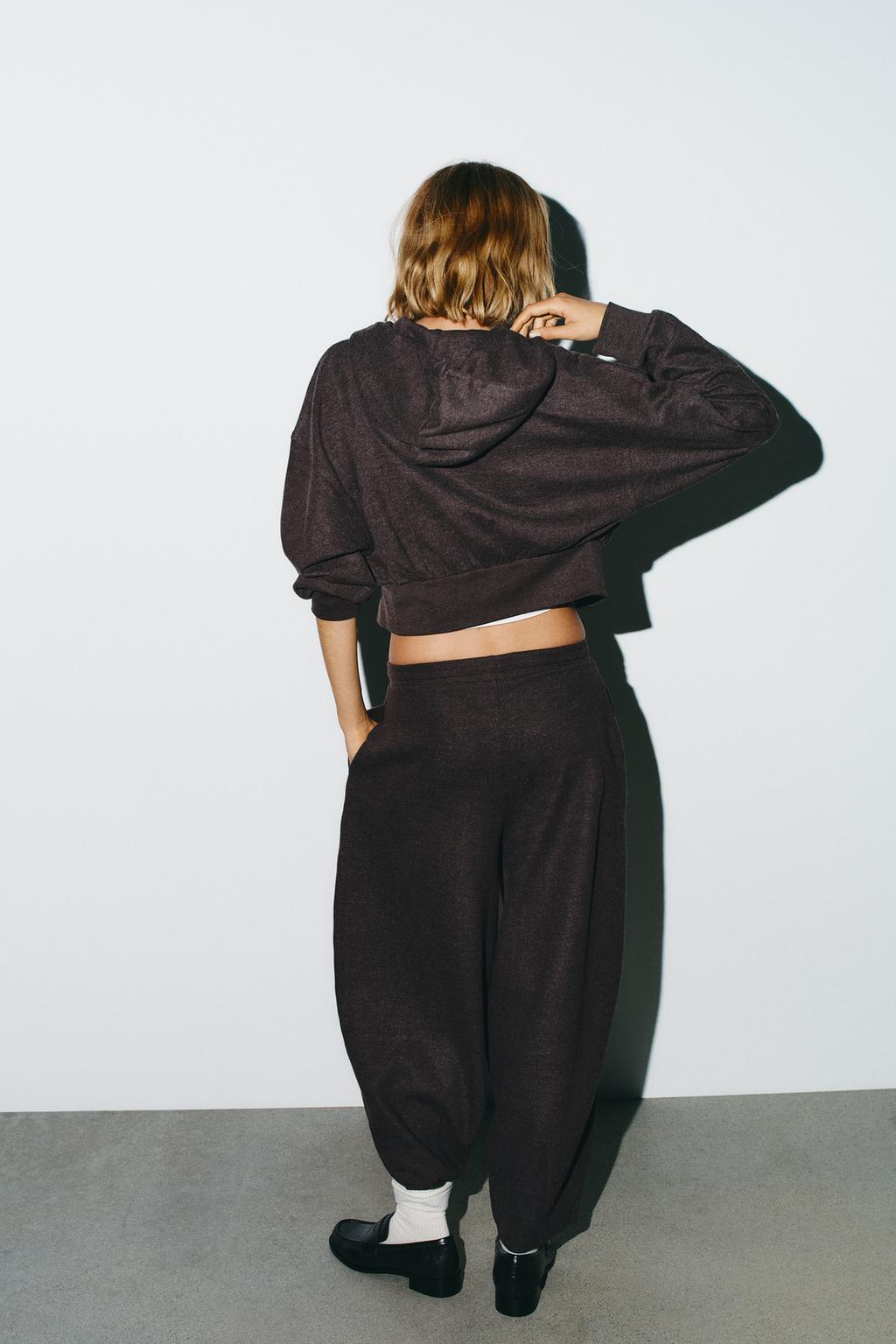 БРЮКИ BALLOON В РУБЧИК