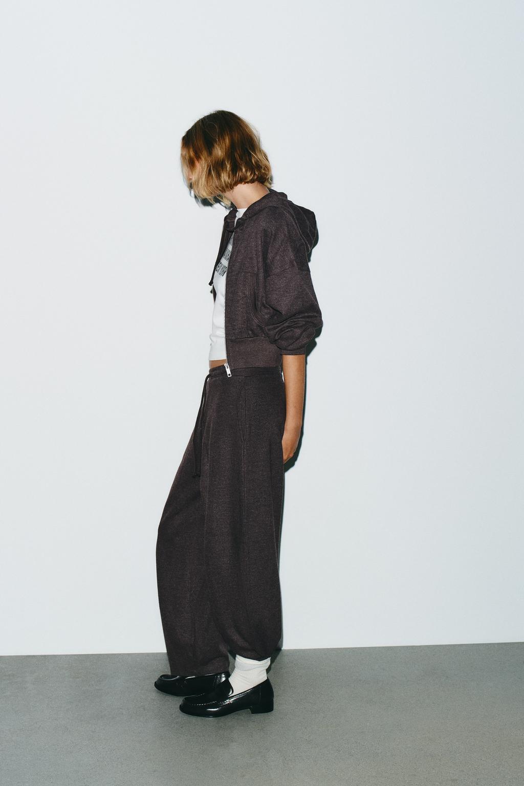 БРЮКИ BALLOON В РУБЧИК