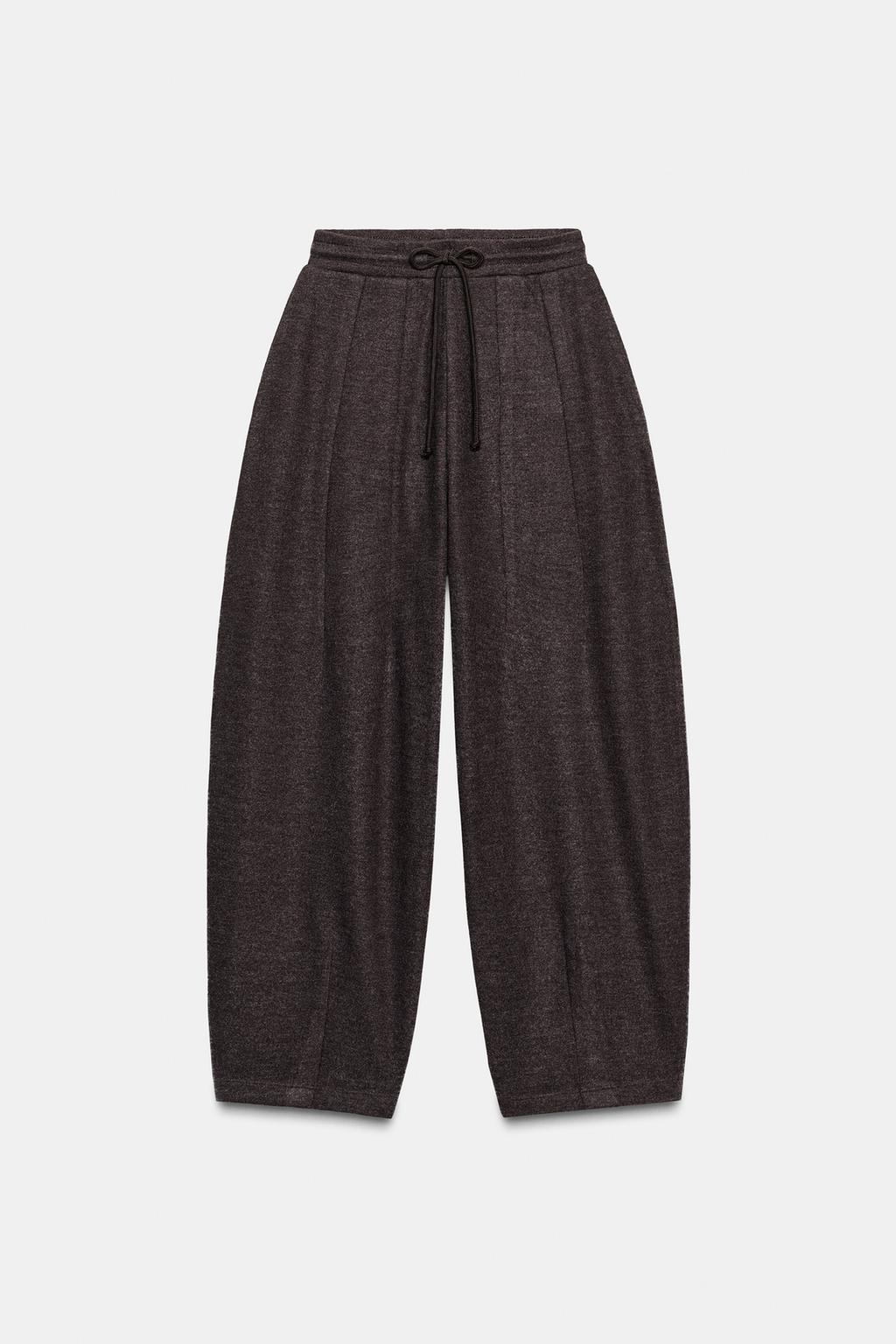 БРЮКИ BALLOON В РУБЧИК