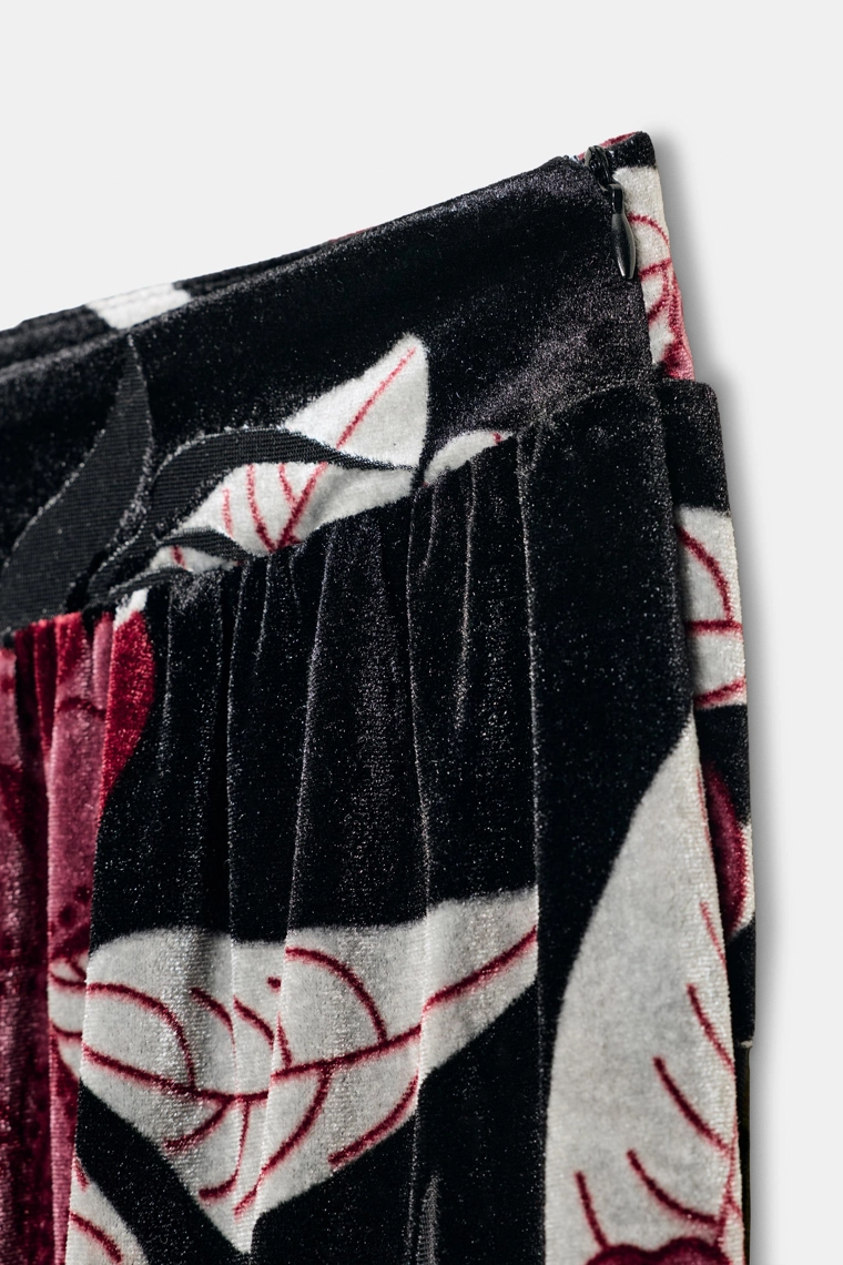 Бархатные брюки