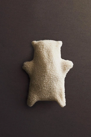 Грелка с мишкой из мягкого искусственного меха- Заказать в России