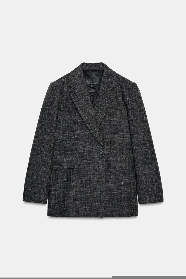 Прямой блейзер из шерсти коллекции zw