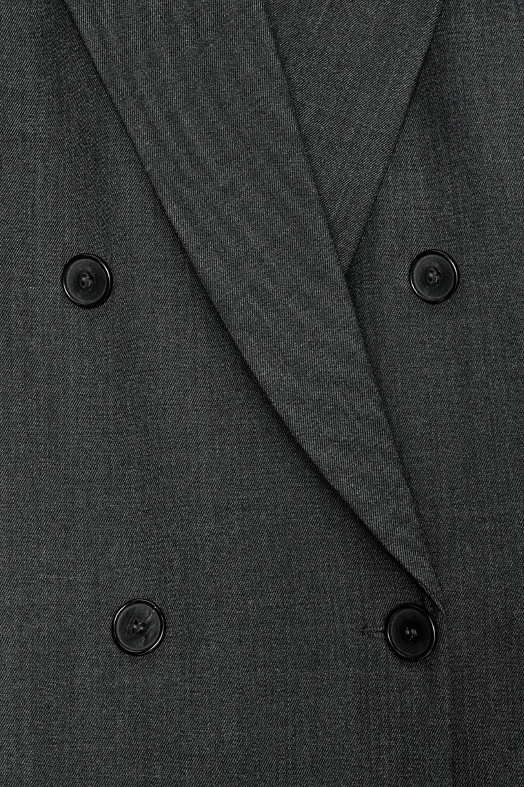 Оверсайз блейзер из шерсти zw коллекции лимитированной серии