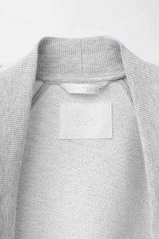 Grey marl | 9007/899/812 - Zara Манжеты из флиса