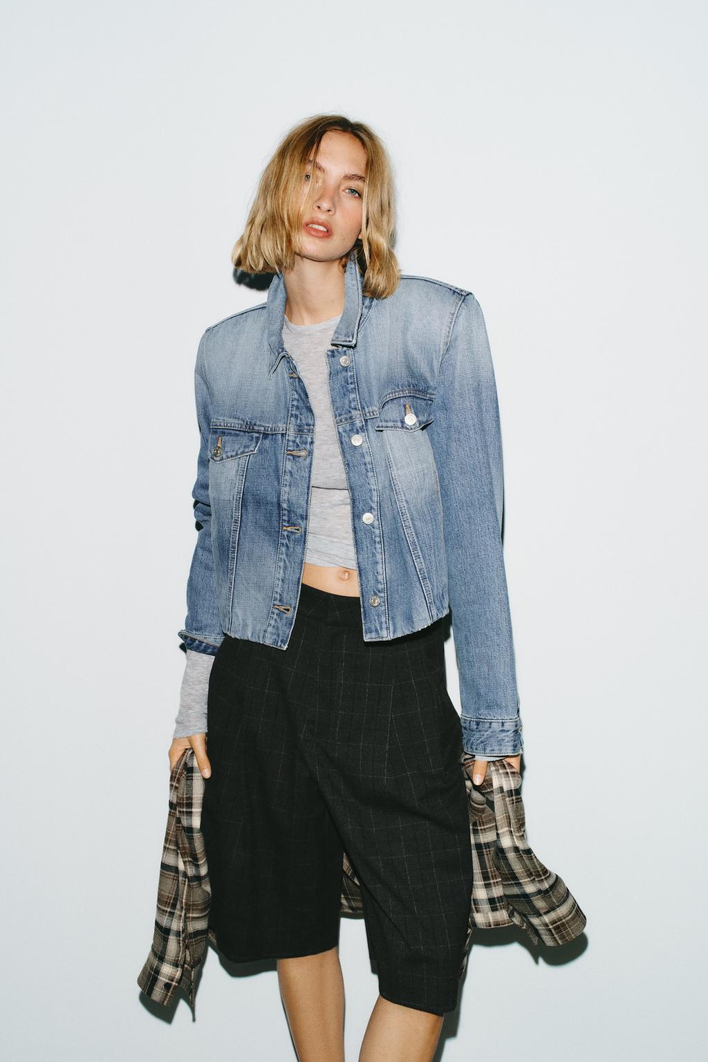 ДЛИННЫЕ ШОРТЫ-БЕРМУДЫ В КЛЕТКУ СО СКЛАДКАМИ