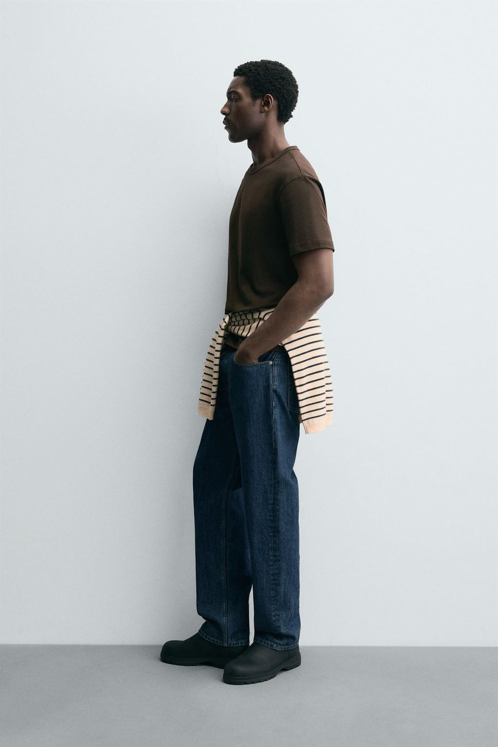 БАЗОВАЯ ФУТБОЛКА HEAVYWEIGHT С ОТДЕЛКОЙ РУБЧИКОМ