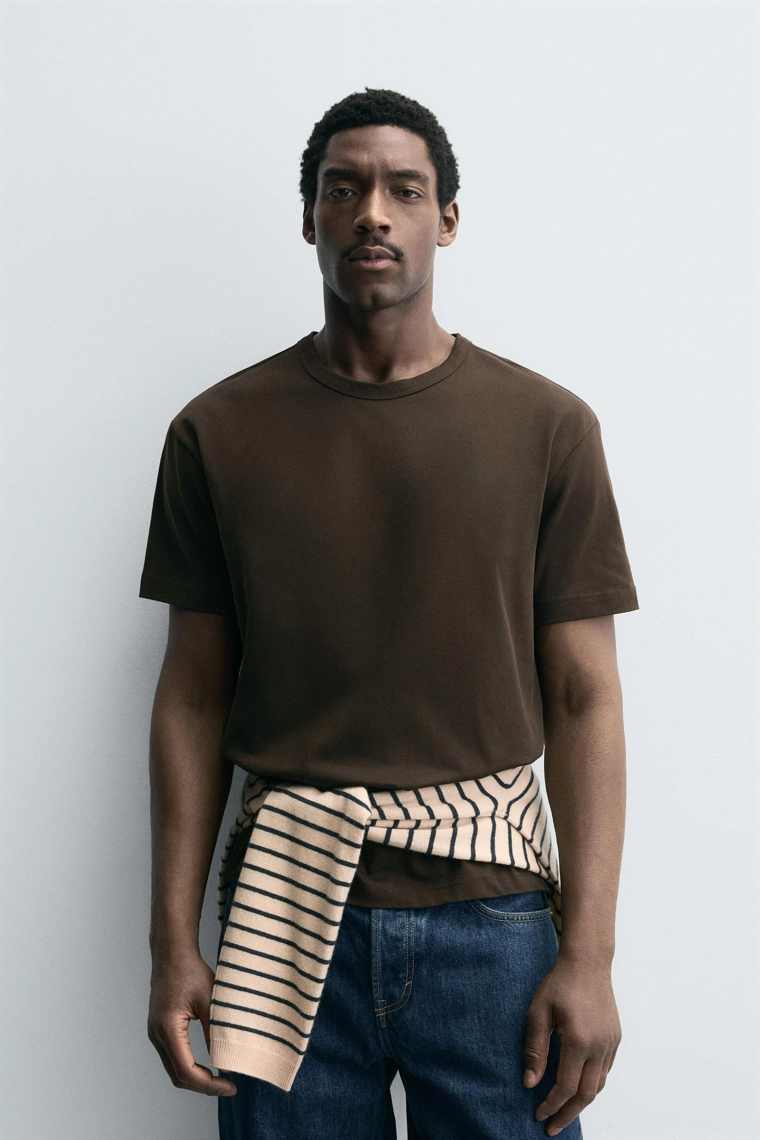 Футболка тяжелого веса с привязкой