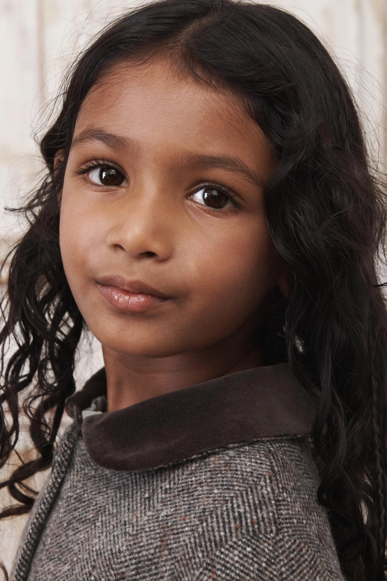 Пальто с бархатным воротником-петерпеном и шерстью, ограниченное издание от 6 до 10 лет