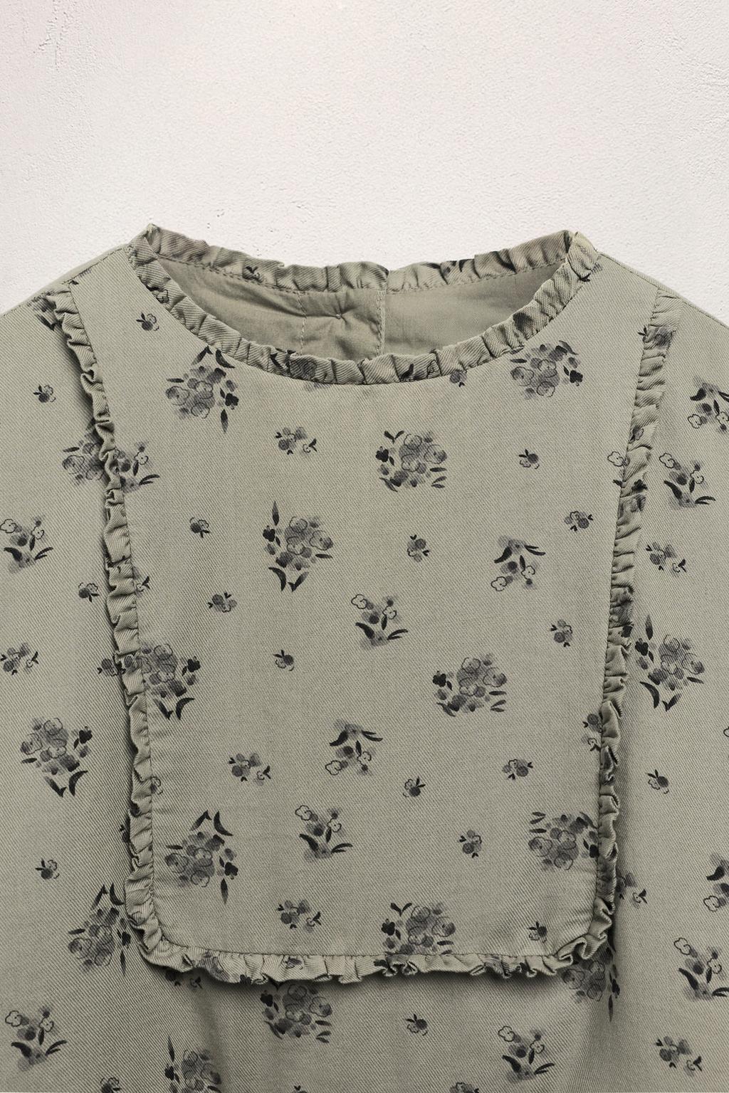 Платье с оборками limited edition цветочное 6-10 лет