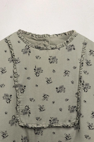 Printed | 1468/704/020 - Zara Платье с оборками LIMITED EDITION цветочное 6-10 лет