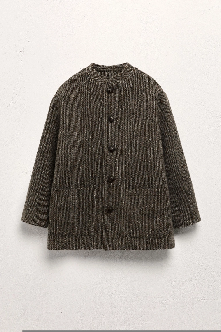 Пальто лимитированной серии из шерстяной смеси (6-10 лет)