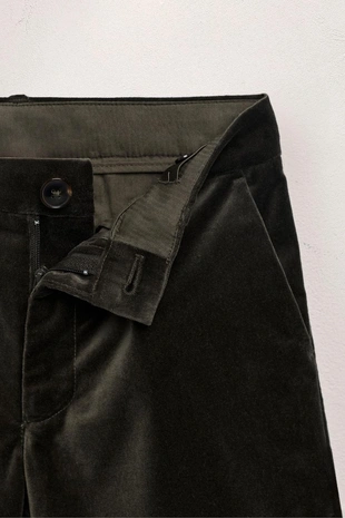 Dark green | 5344/704/529 - Zara Шорты бермуды из вельвета LIMITED EDITION для возраста 2-5 лет