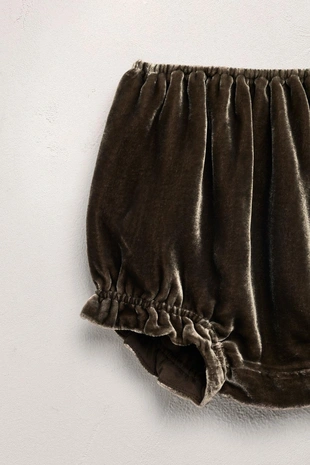 Dark green | 5344/706/529 - Zara Комбинезон из вельвета и шелка LIMITED EDITION