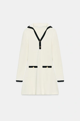 Короткое мягкое платье