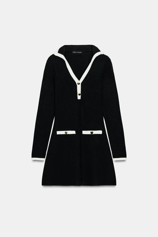 Короткое мягкое платье- Заказать в России