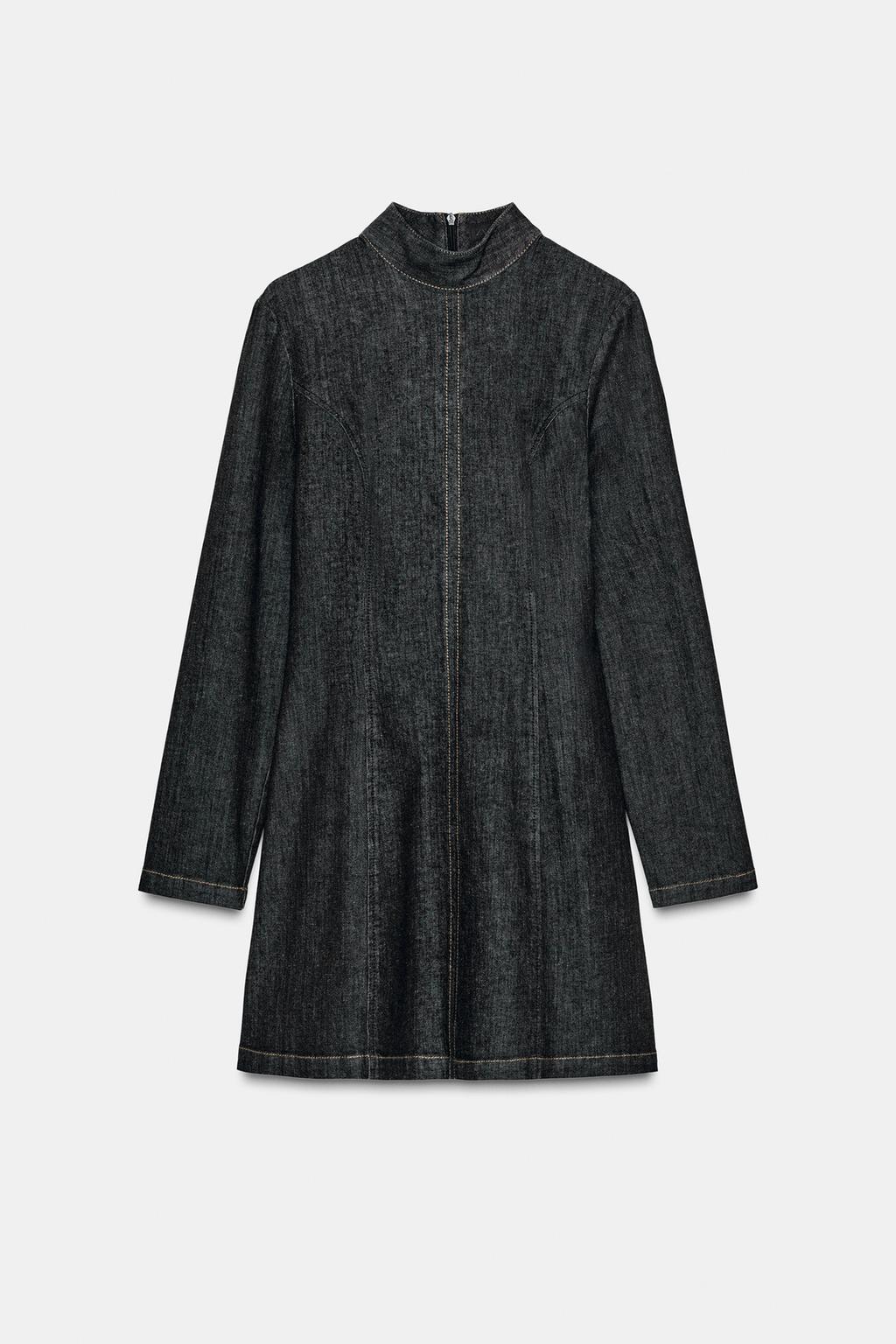 ДЖИНСОВОЕ МИНИ-ПЛАТЬЕ Z1975