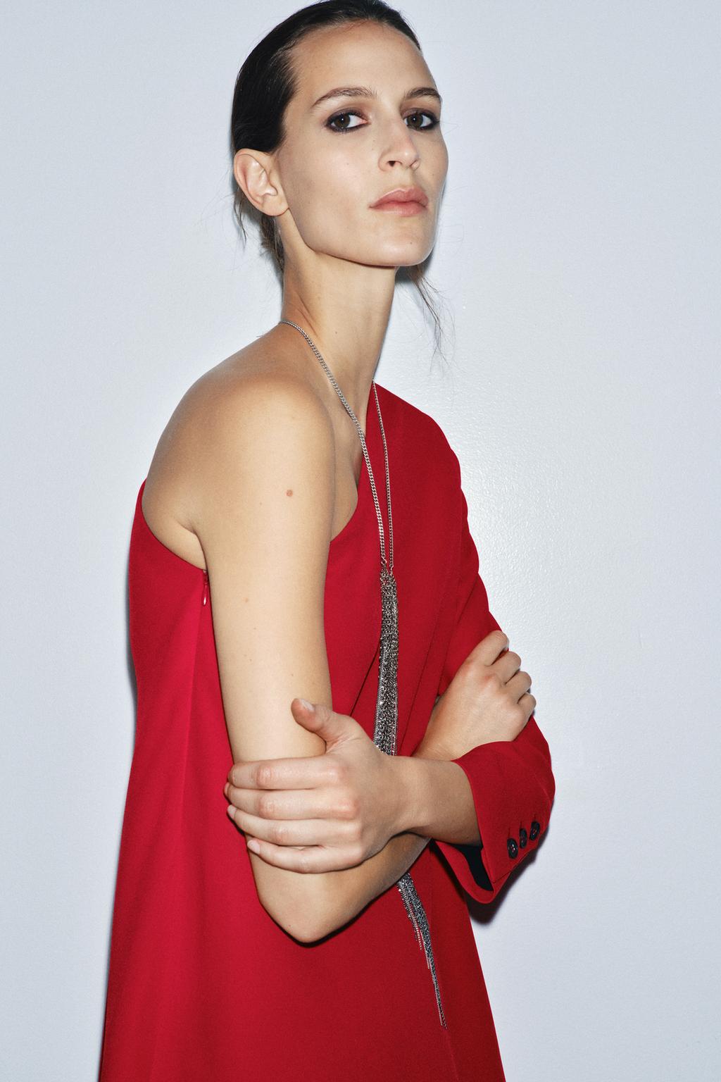 ДЛИННОЕ АСИММЕТРИЧНОЕ ПЛАТЬЕ ИЗ КОЛЛЕКЦИИ ZW