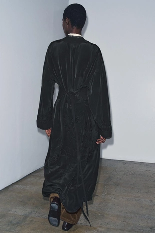 Кимоно с вышивкой и поясом — ZW COLLECTION LIMITED EDITION- Заказать в России