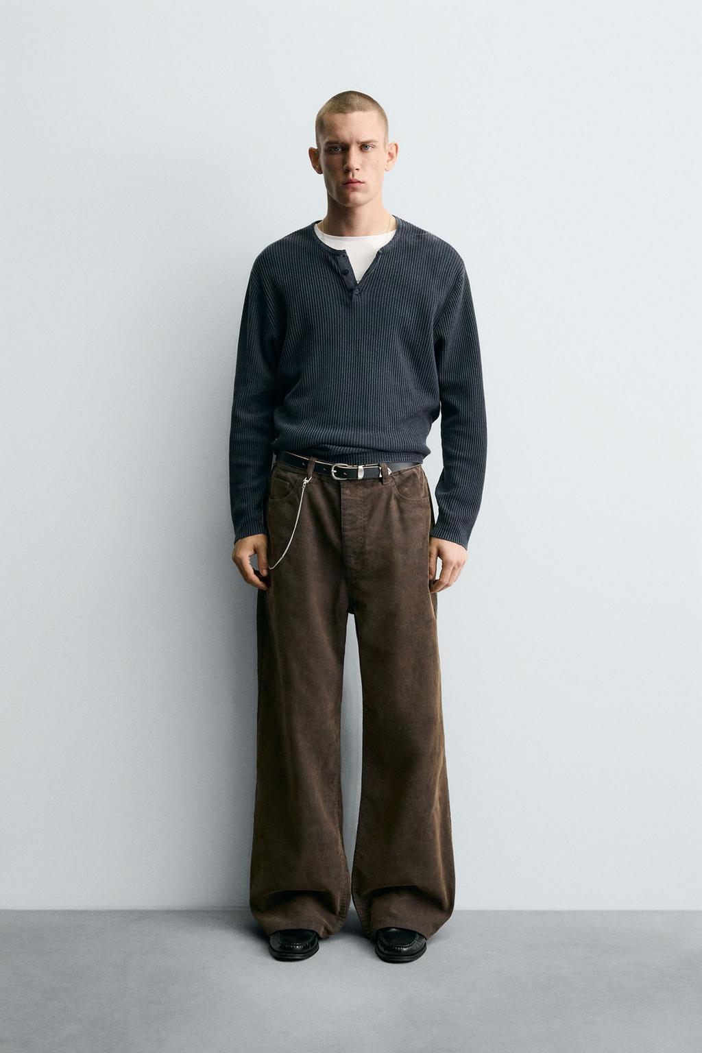 ВЕЛЬВЕТОВЫЕ БРЮКИ BAGGY FIT