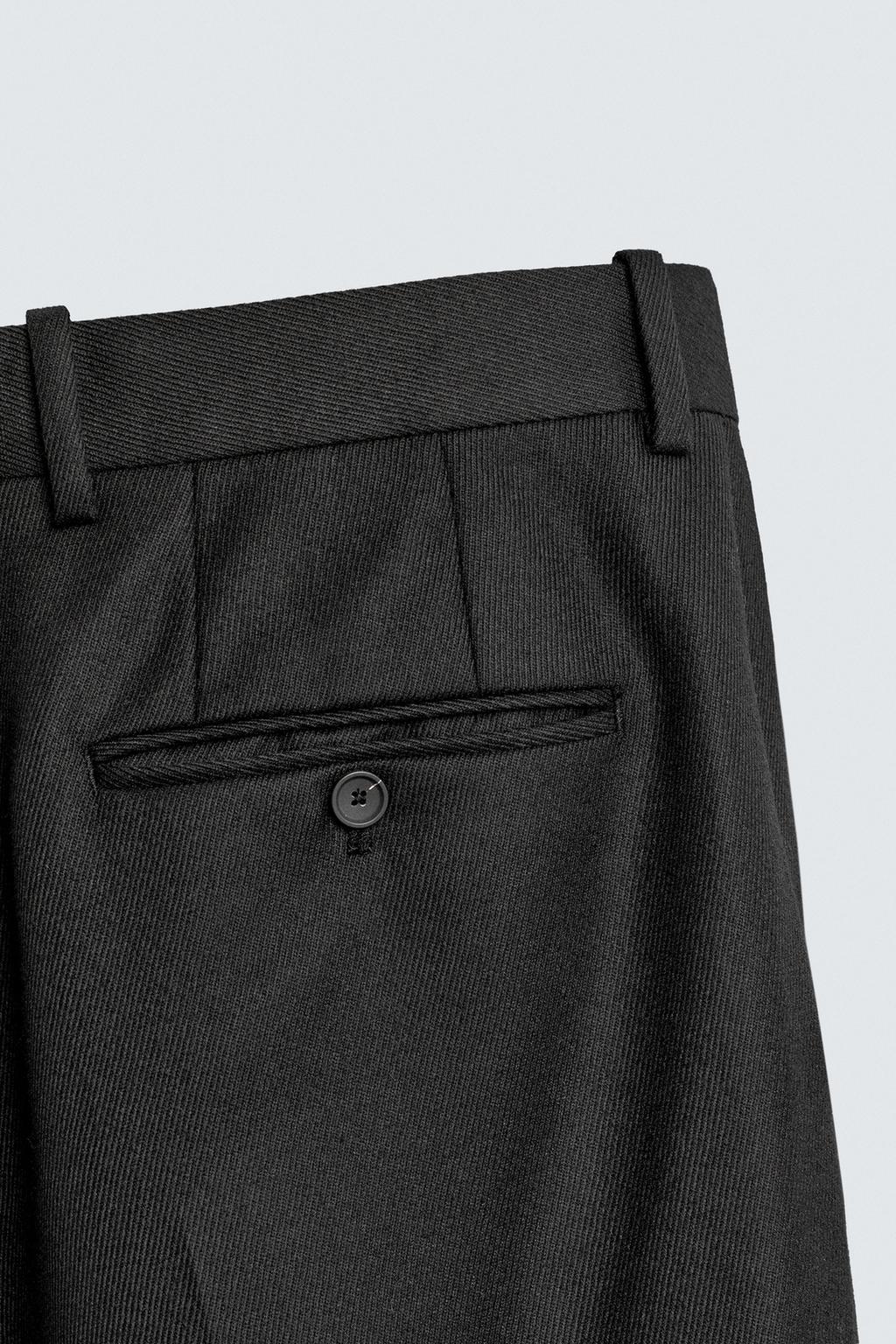 БРЮКИ ИЗ 100% ШЕРСТИ