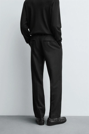 Брюки из 100% шерсти