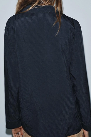 Свободная рубашка с карманом ZW COLLECTION- Заказать в России