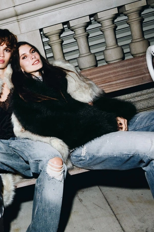 Купить Zara Топ из жоржета асимметричный с пайетками