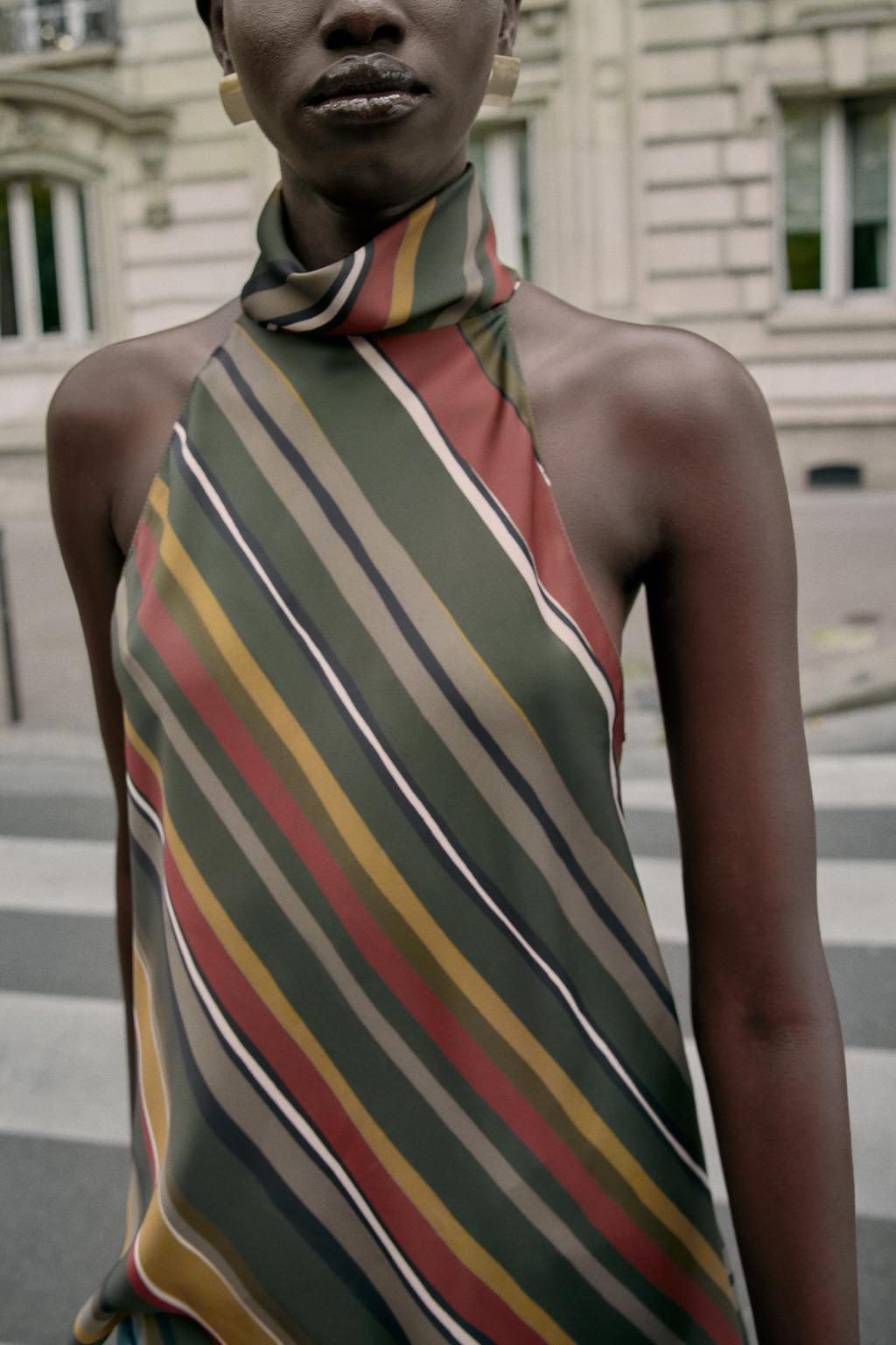 ТОП В ПОЛОСКУ АСИММЕТРИЧНОГО КРОЯ