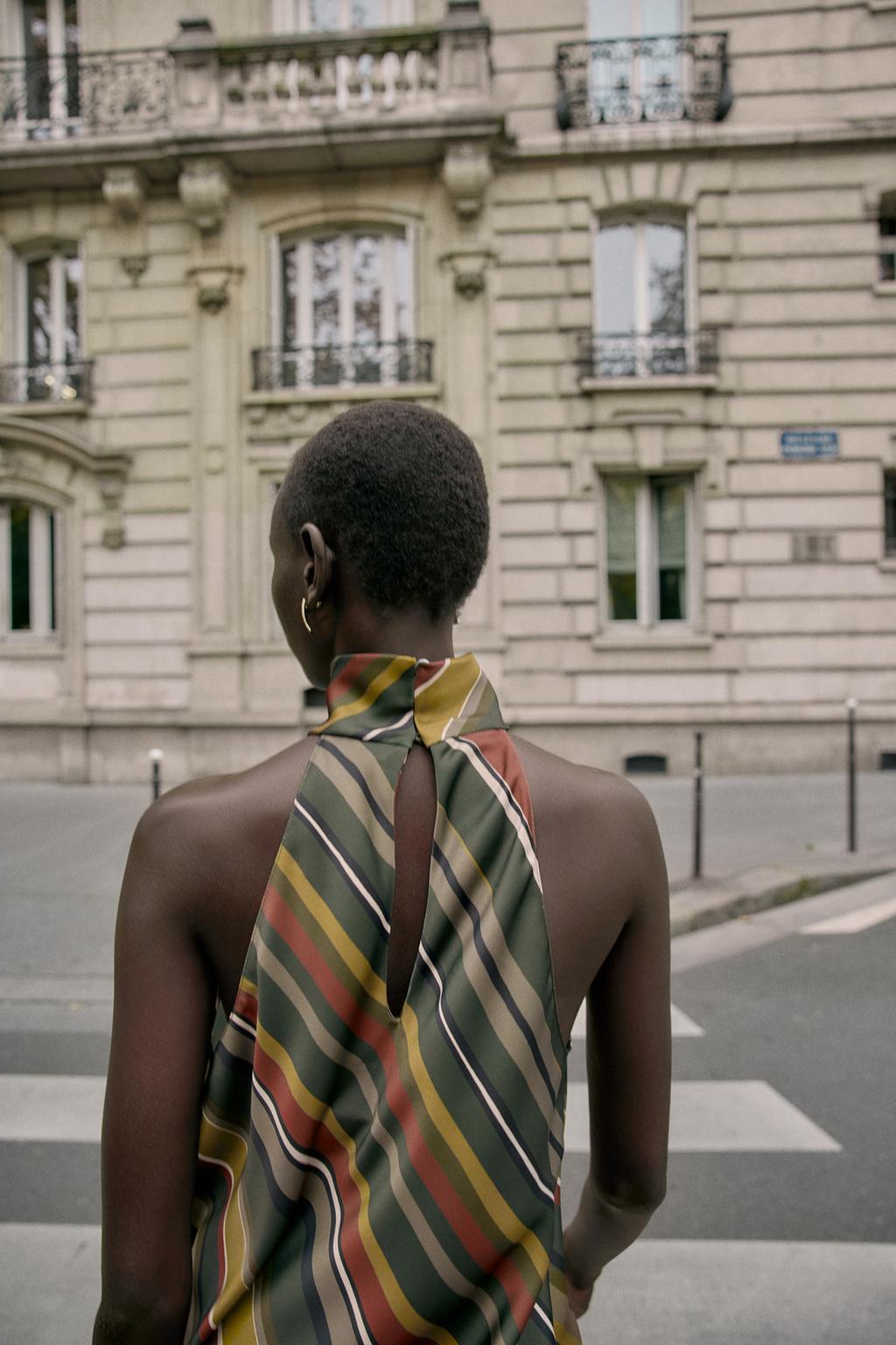 ТОП В ПОЛОСКУ АСИММЕТРИЧНОГО КРОЯ