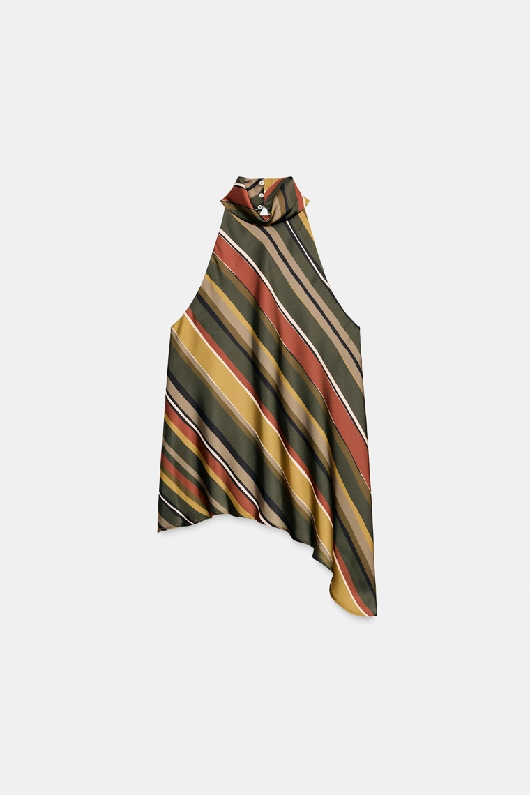 Асимметричный полосатый топ