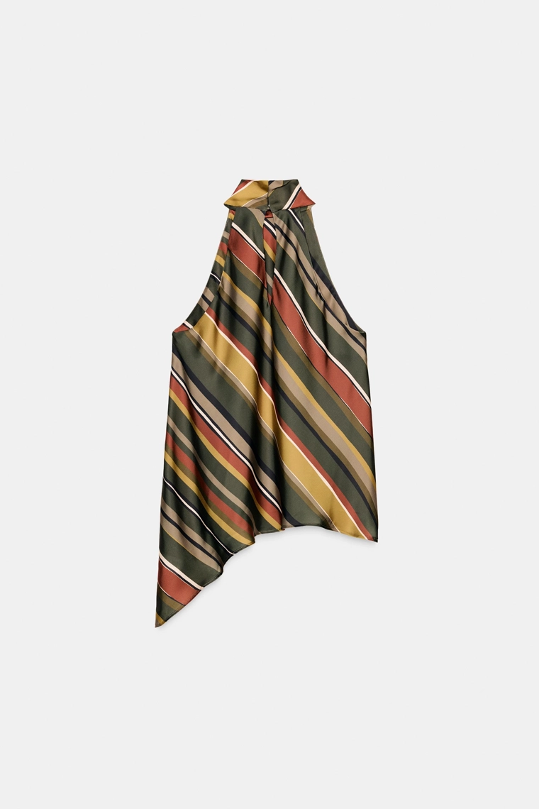 Асимметричный полосатый топ