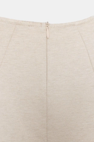 SAND/BROWN | 0858/620/718 - Zara Длинное платье без рукавов