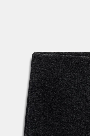 Grey | 0858/631/802 - Zara Брюки прямого кроя из мягкой ткани