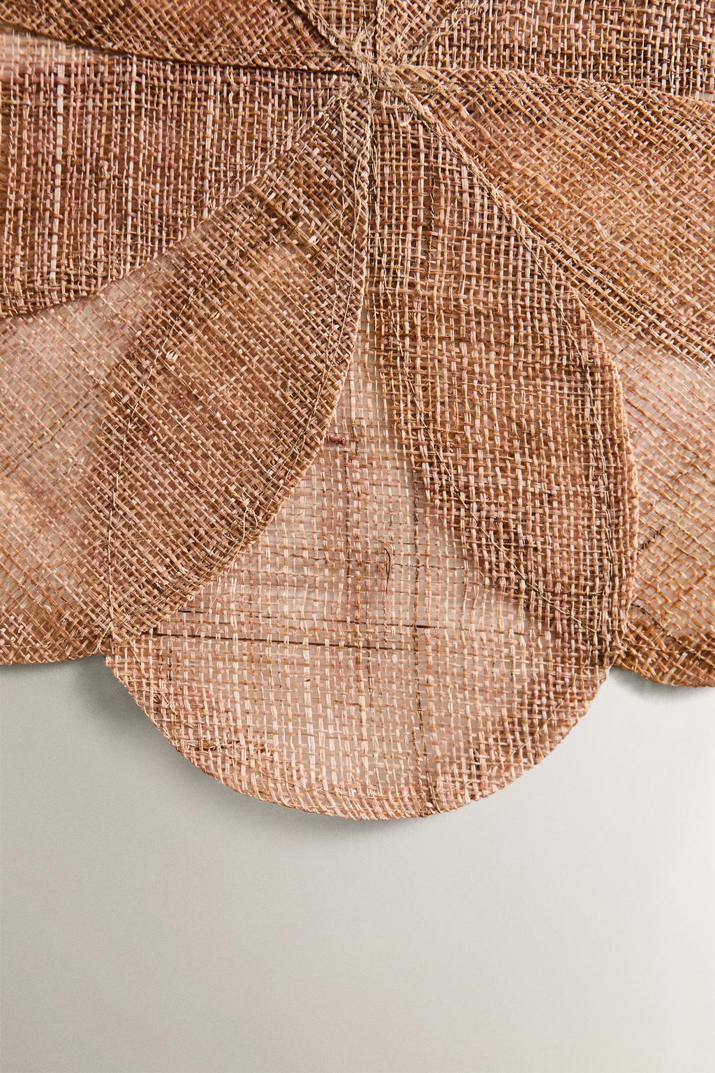 Цветочный подстаканник из рами