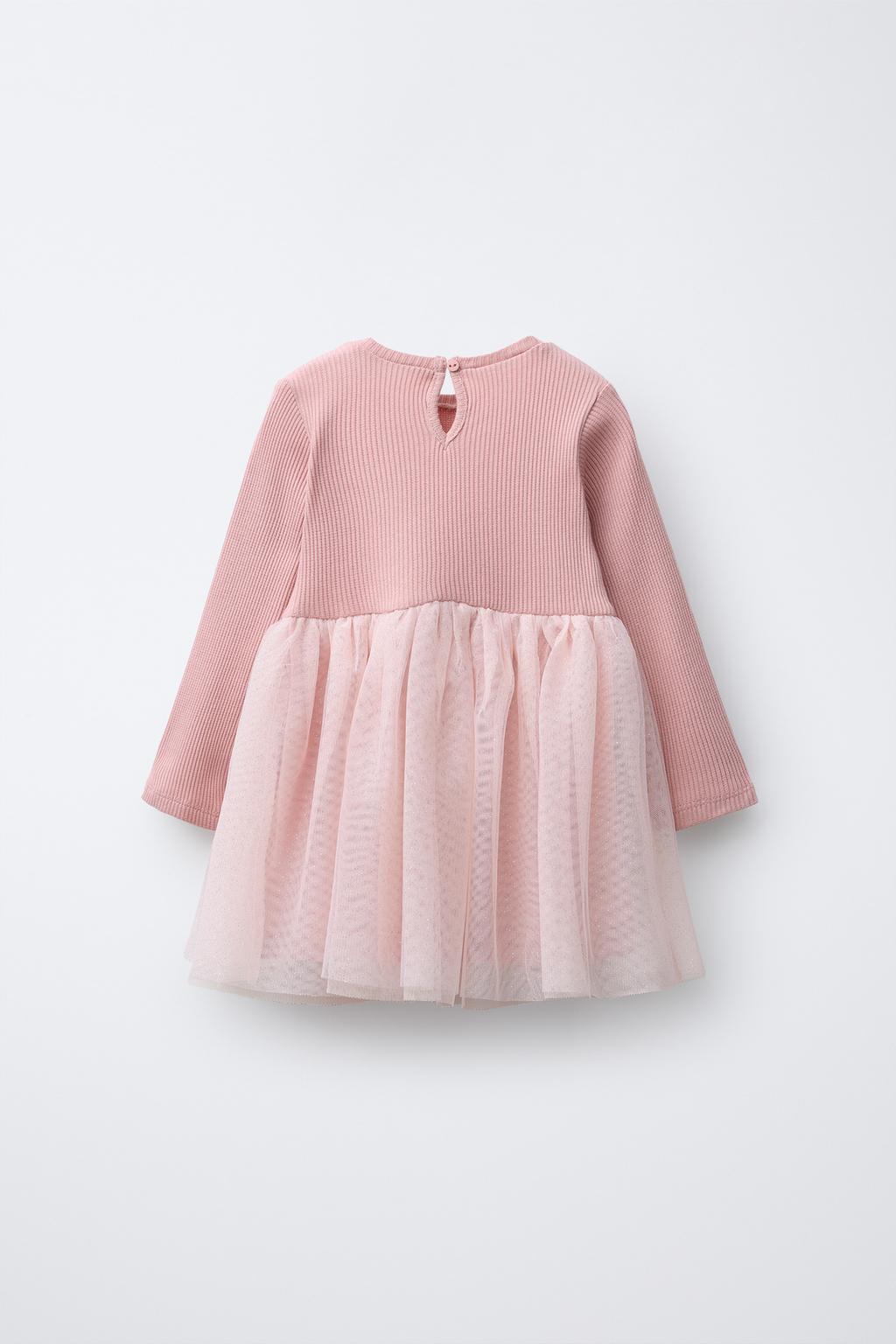 КОМБИНИРОВАННОЕ ПЛАТЬЕ ИЗ ТУЛЯ С БЛЁСТКАМИ