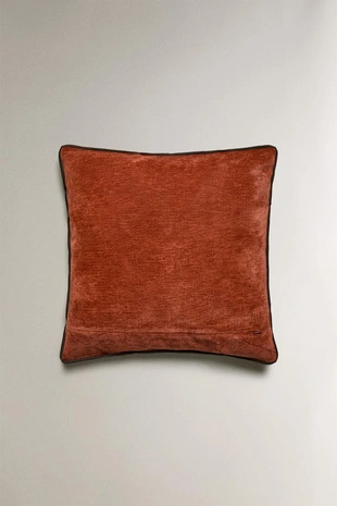 Orange | 5387/008/615 - Zara Чехол на подушку из шенилла