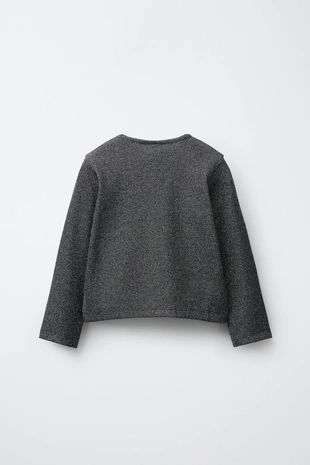 Купить Zara Блестящая майка в рубчик