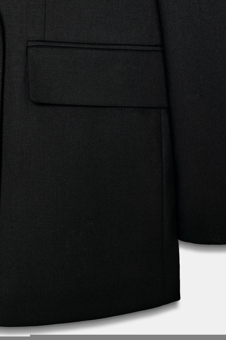 Пиджак оверсайз с двубортной застежкой