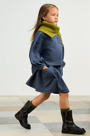 Юбка в полоску 15- Заказать в России