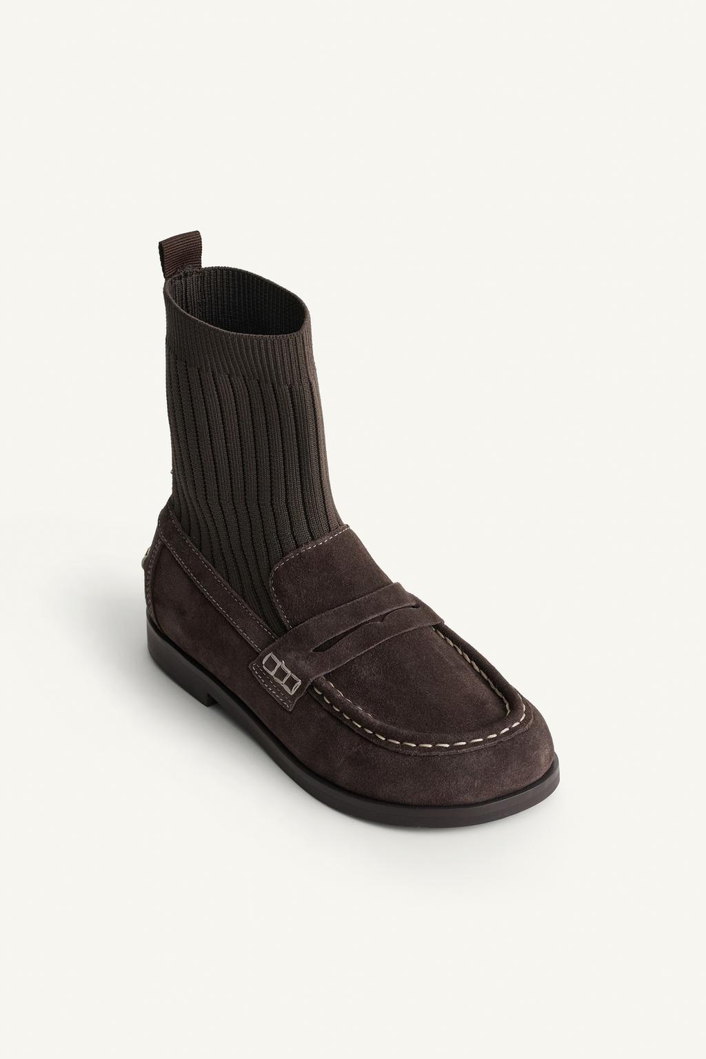 Замшевые ботильоны на шнуровке 15