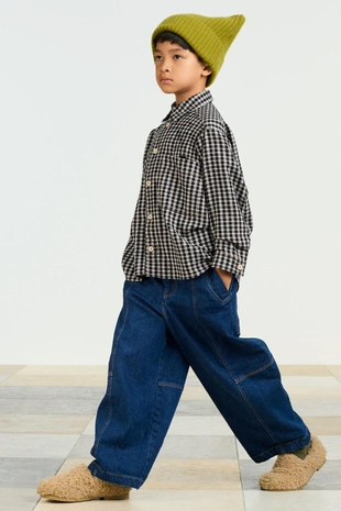 Туфли на мокасинной подошве из искусственного меха SHRLNG LFRS 15