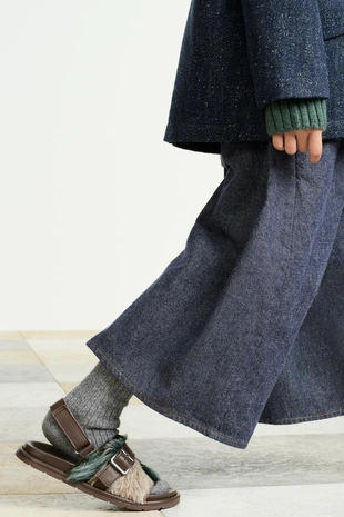 Кожаные босоножки 15- Заказать в России