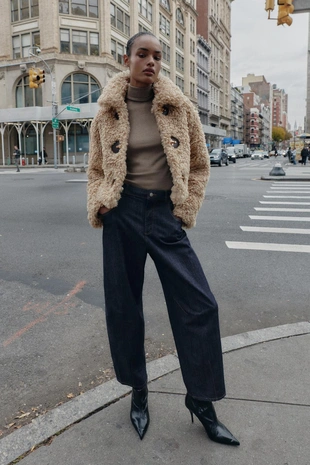 Blue | 9638/576/400 - Zara Брюки BALLOON