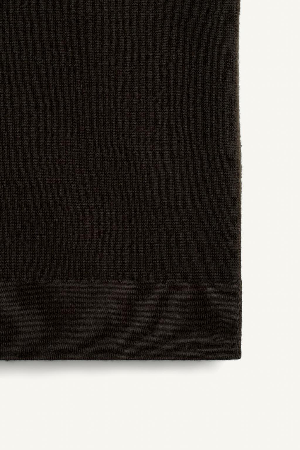 Вязанный топ-майка