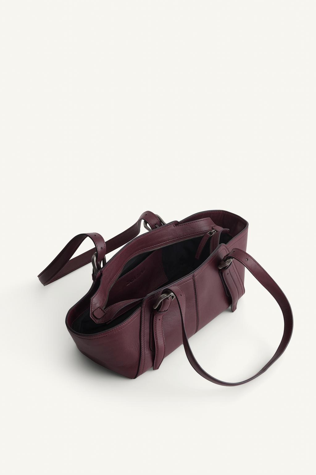 Сумка через плечо из кожи